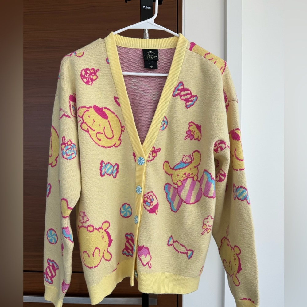 Pompompurin Sanrio cardigan